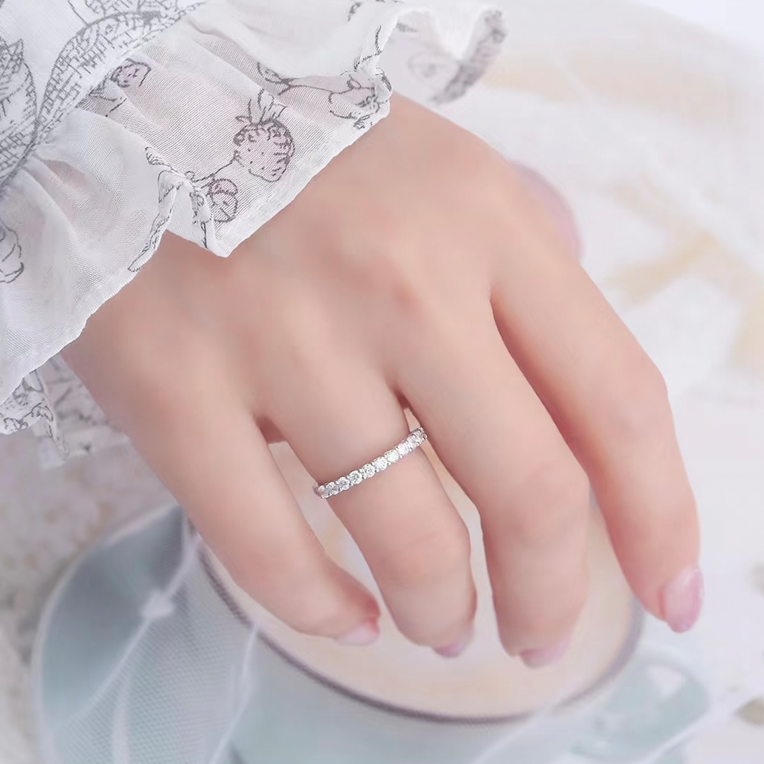 Raisove  培育鑽石開口排戒 (RS-010)