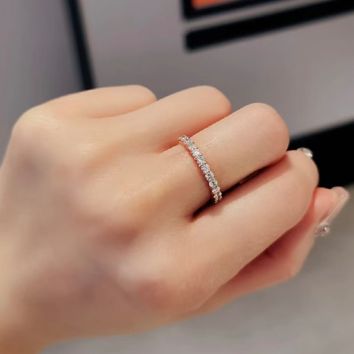 Raisove  培育鑽石開口排戒 (RS-010)